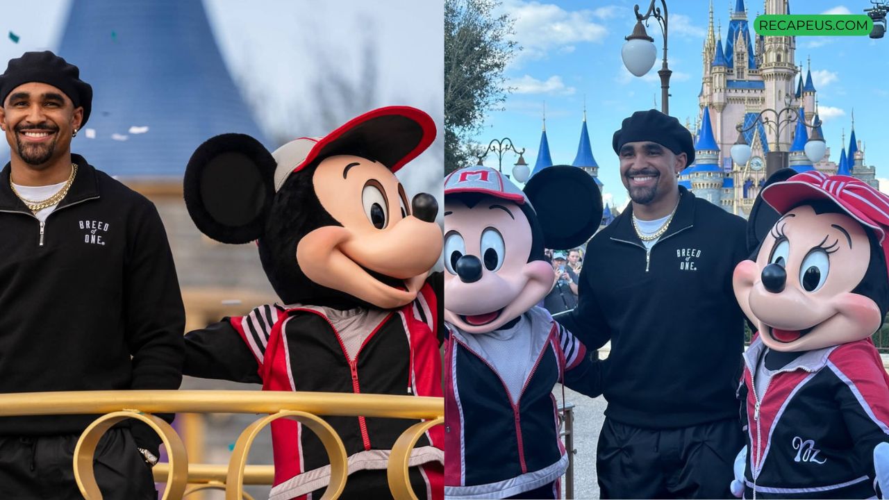 Jalen Hurts Celebrates Super Bowl 2025 Victory at Disney World!